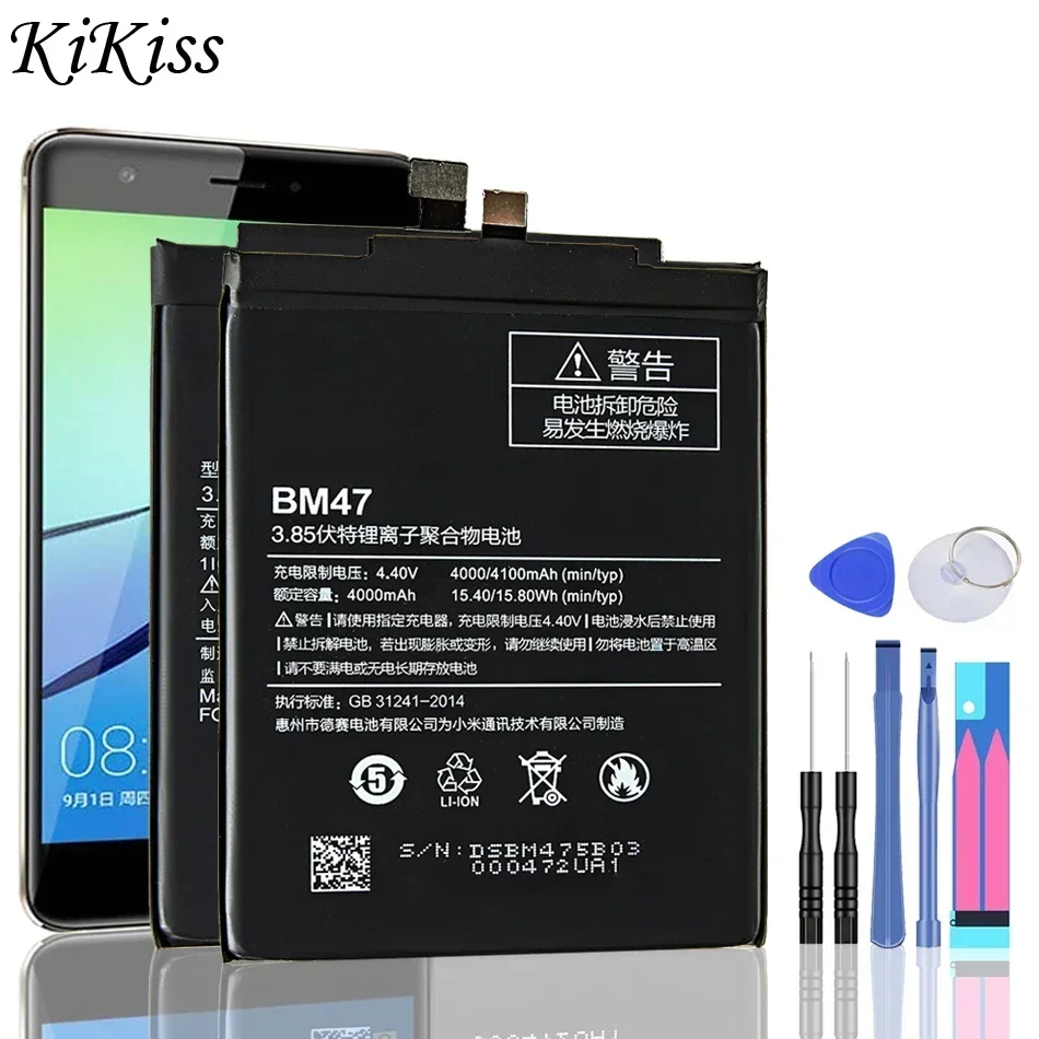 Battery BN30 BN31 BN34 BN35 BN37 BN41 BN43 BN48 BN4A For Xiaomi Redmi 3 3S 3X 4X 4A 5A 6/Note 4 4X 5 6 7 7A 8 8A 9 9A 9C 9S Pro