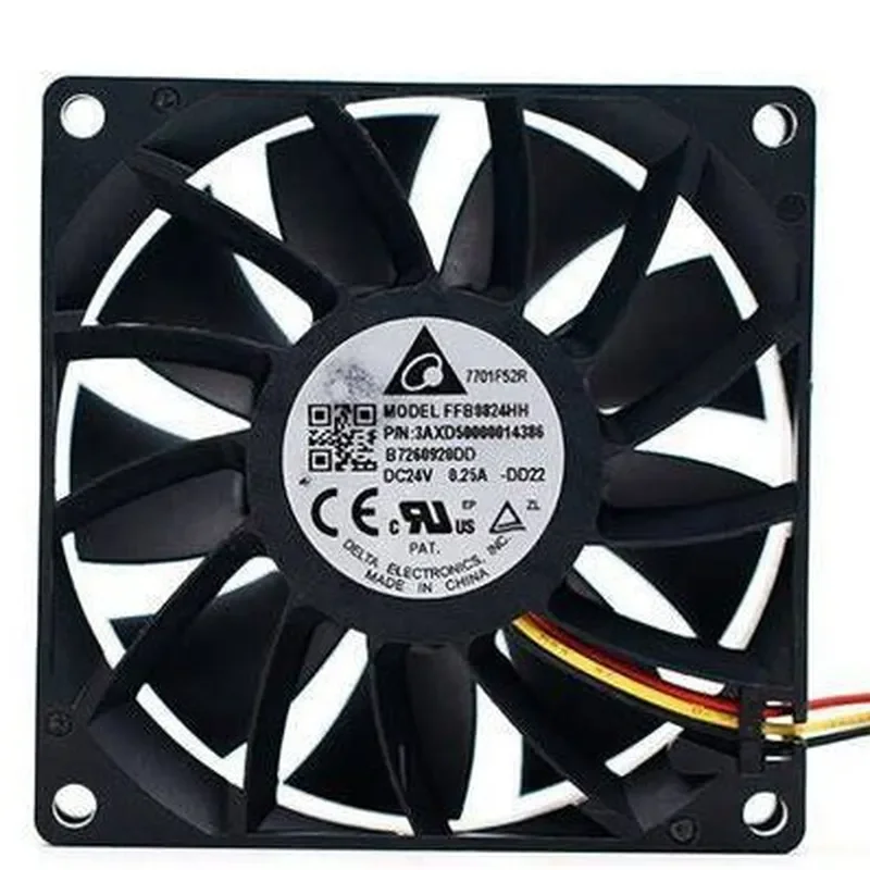 for PFB0948EHE-R00 9 cm 48 V 0.26 A 9038 3 Wire Industrial Control Cooling Alarm Fan Delta