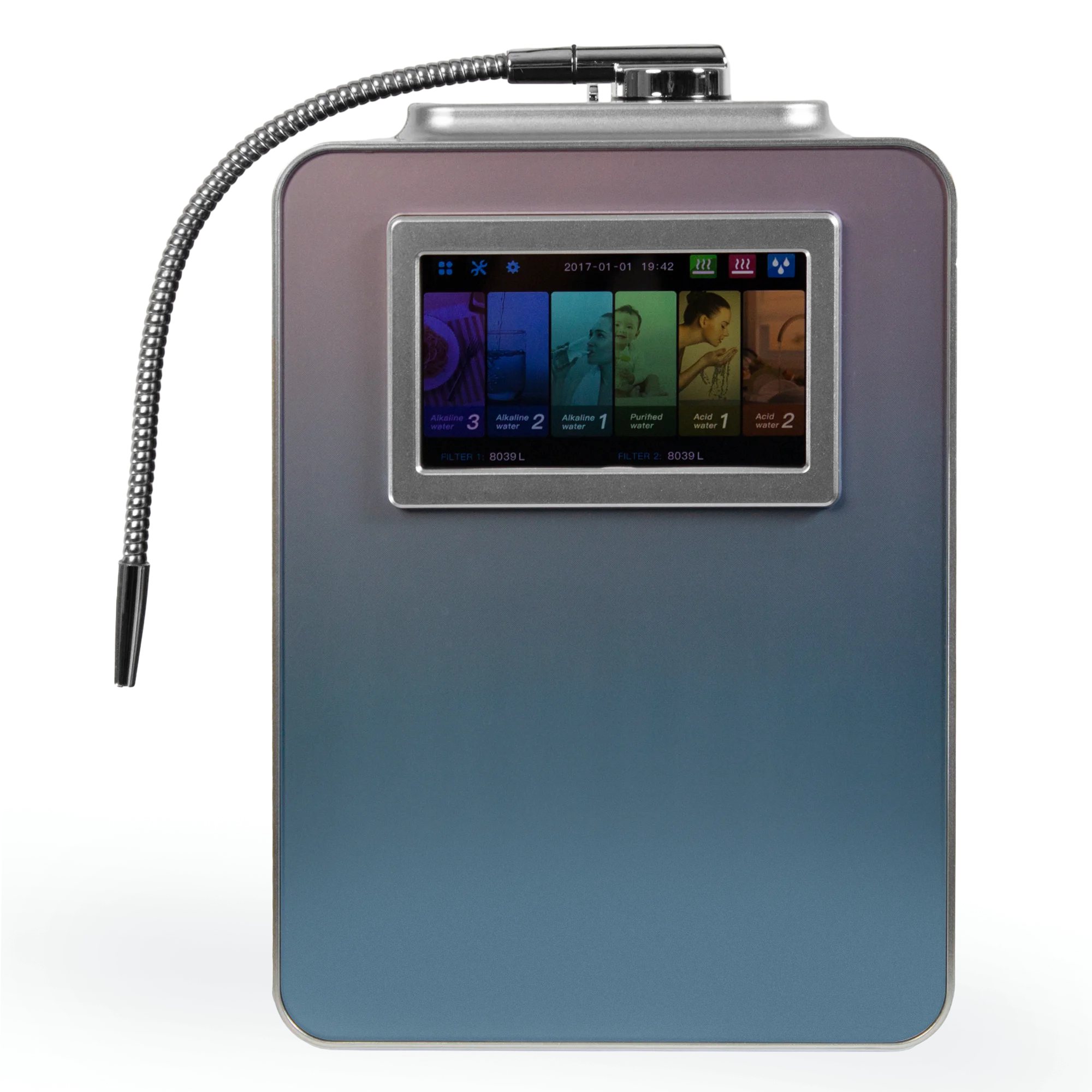 Alkaline Water Machine Alkaline Pitcher: PH 2.8-11.2, Up To -800mV ORP Acidic Water