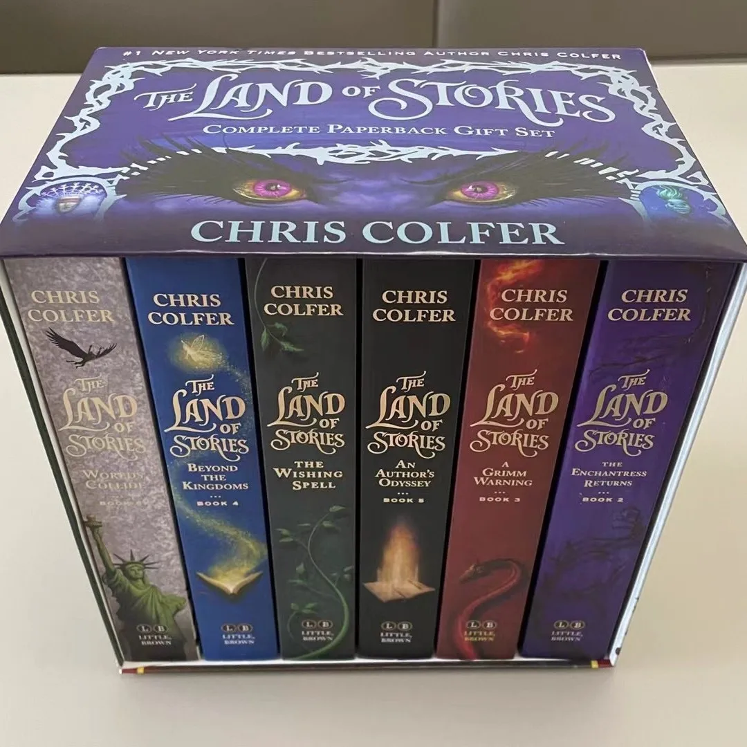 

The Land of Stories Fairy Tale Journey to Another World 6 Boxed Books, Children's English Extracurricular Books