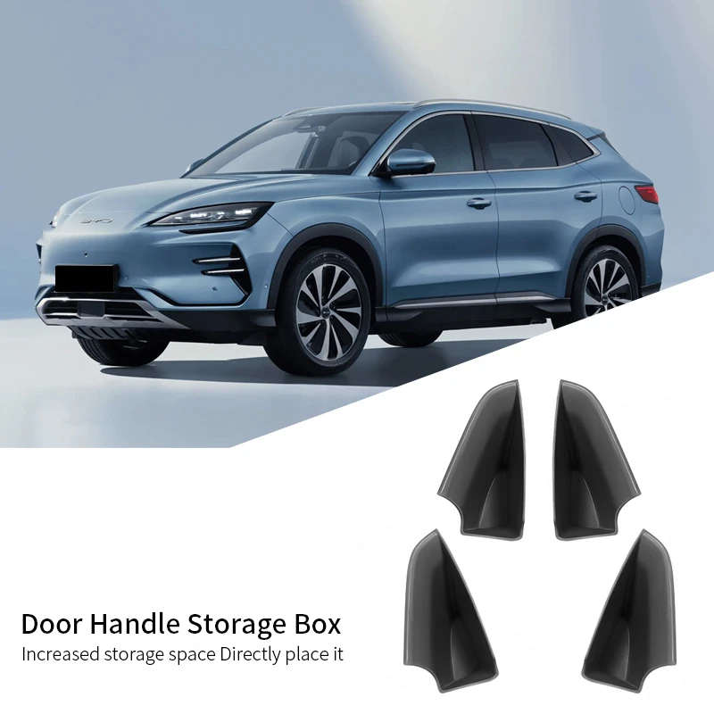 

For BYD Seal U Song Plus Dm-i Ev 2023-2025 Car Door Handle Storage Box Front Rear Door Storage Organizer Tray Car Accessories