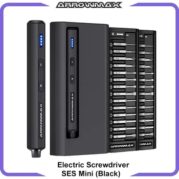 סט מברג חשמלי מיני Arrowmax עם 28 ביטים לדיוק