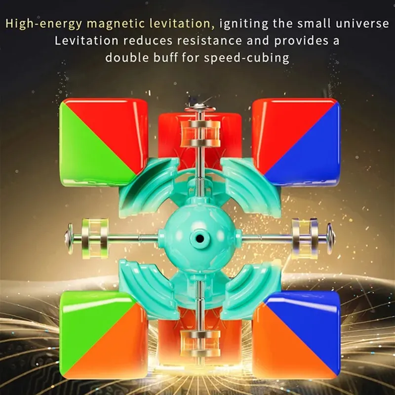 MOYU RS3M V5 3x3x3 Magnetic Magic Cube 3×3 Magnetic Speed Cube Professional Speed Puzzle Fidget Toys