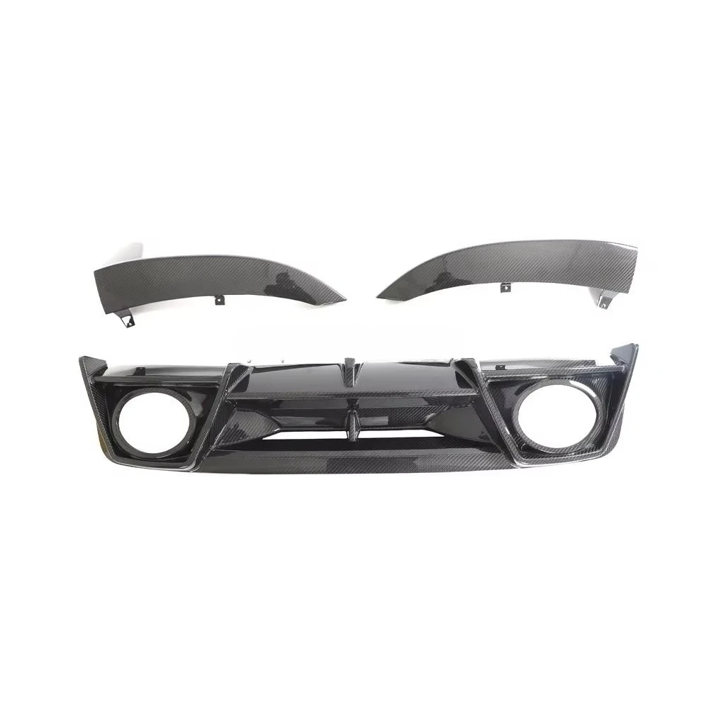 

Диффузор заднего бампера Reli Dry Carbon Fiber 992 для Porsche 911 992 Turbo S Coupe, 2 двери 2019-2021 гг.