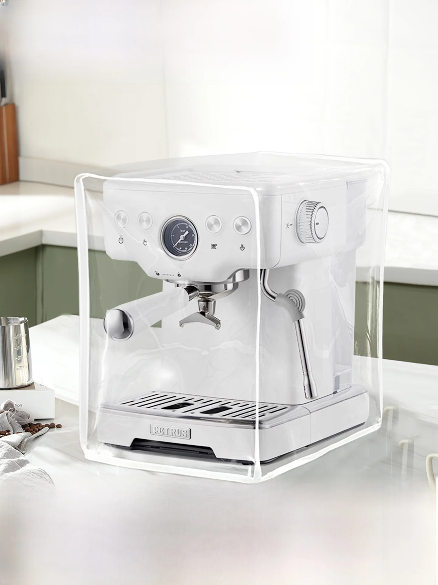 

Пылезащитный чехол BETRUE для кофемашины, защита от насекомых, европейский стиль, однотонный, для микроволновой печи