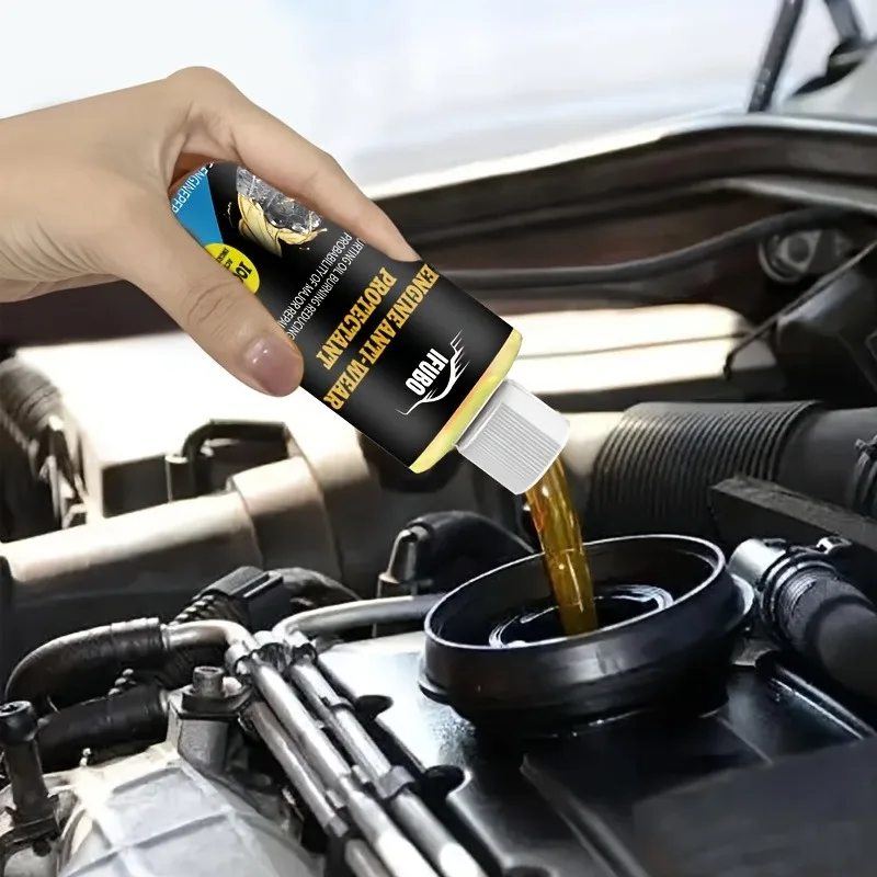 Automobile engine anti-wear protective agent, noise reduction, vibration reduction, engine cylinder repair additive