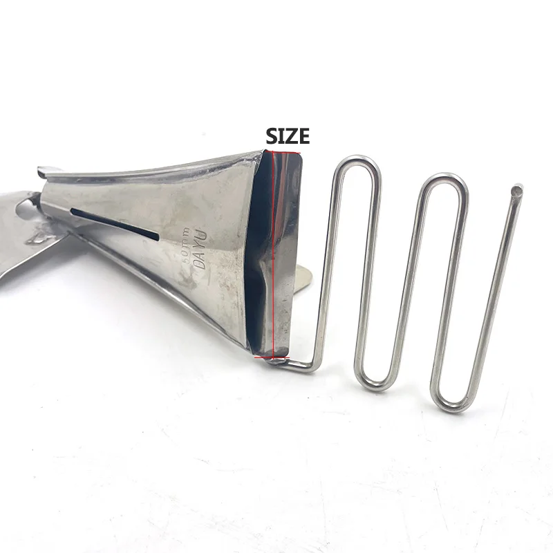 Industrial Sewing Machine Parts Folder Hemming Tool DY166 For Industrial Single Needle Lockstich Machine