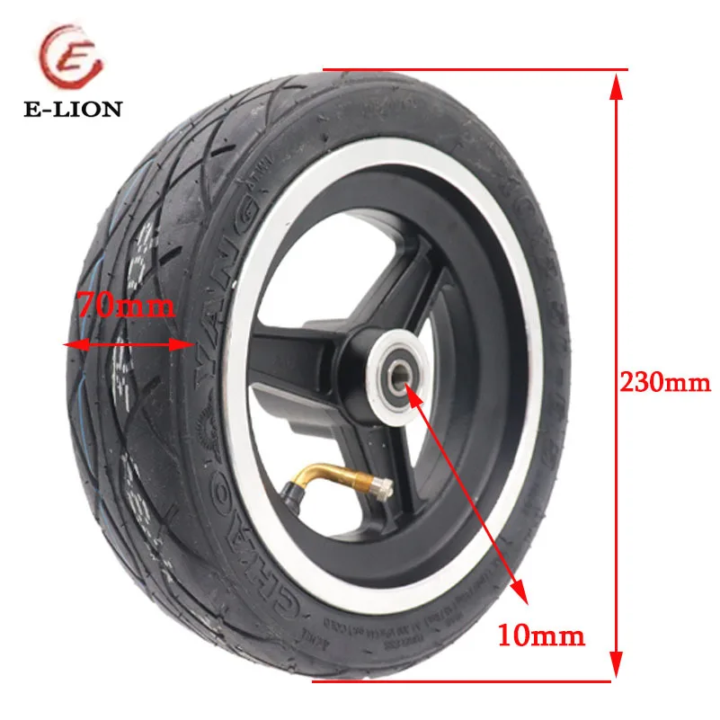 10X2.50-6.5 CHAOYANG thickening tubeless tyre with hub for Electric scooter Balancing Hoverboard 10*2.50-6.5 wheel Parts