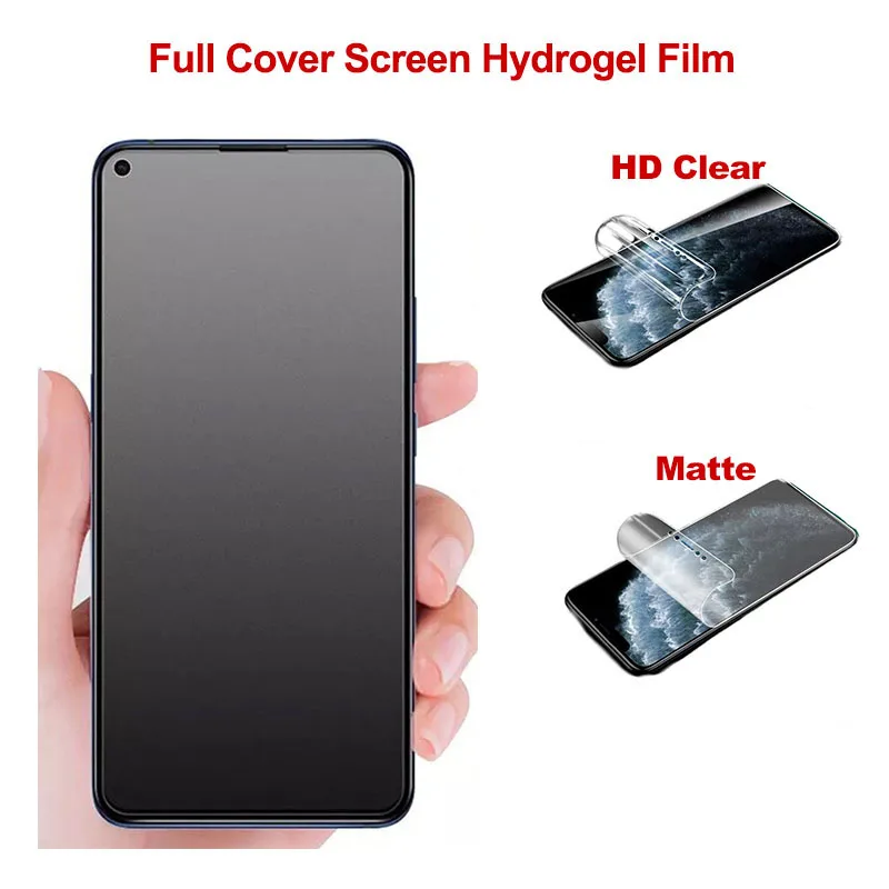 

2pcs Screen Protector For 1+ OnePlus 3 3T 5 5T 9R 9RT 5G 10R 10T 11R 11 10 9 Pro X Ace 2V 2 HD Clear Matte Hydrogel Film