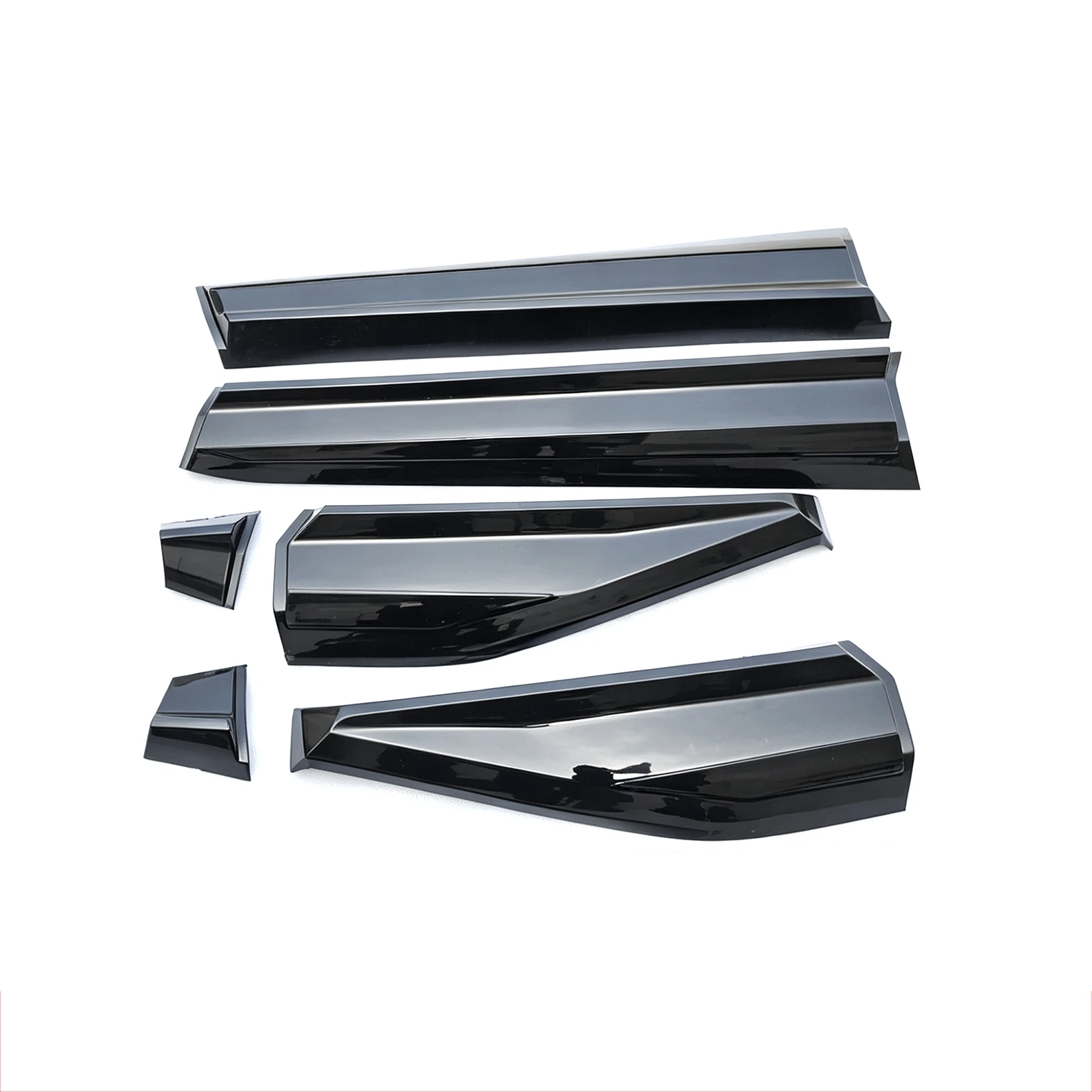 Car Side Skirt Splitter Extended Spoiler Lip For Toyota RAV4 2026-2027