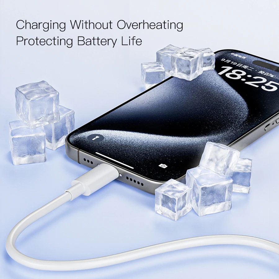 MFi Certified 30W Fast Charging Cable Type C To Lightning 2.4A Charger Cable For iPhone 14 13 12 11 Pro Max Xs SE 7 8 Plus iPad