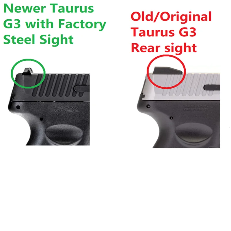 G3 Toro Metal Optic Mount Plate for Taurus G3 Toro New G3 G3C G3X G3XL GX4 RMR Sentry Red Dot Sight 3MOA SWAMP DEER Custom Base