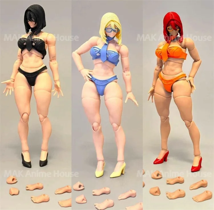 

Fury Toys FB01 1/12 Женская супер подвижная и мягкая фигурка, совместная модель тела, подходит для 6-дюймового женского солдата, супер гибкая кукла с телом