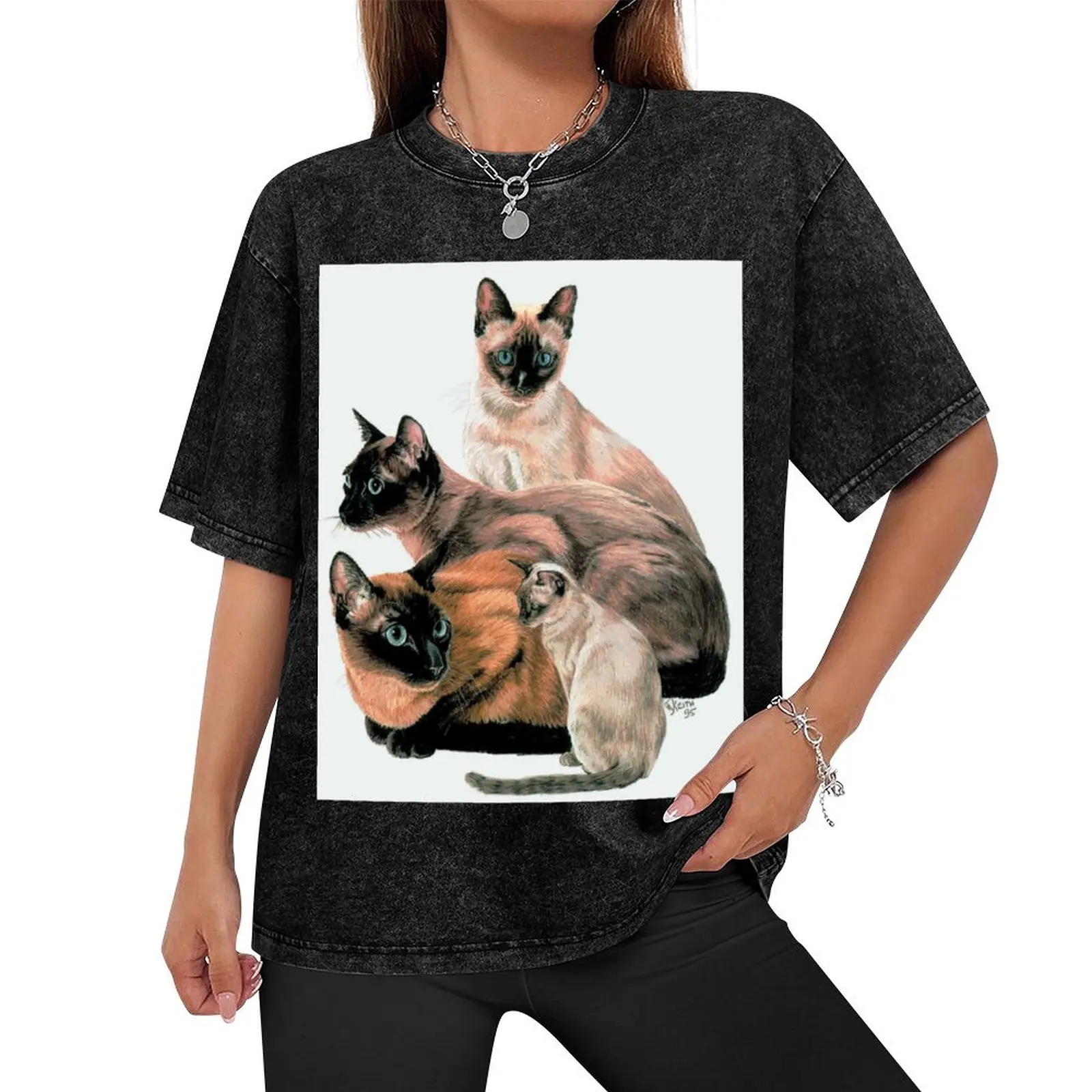 Tonkinese Assortment T-Shirt funny meme t-shirts tshirts personalised men t shirts high quality