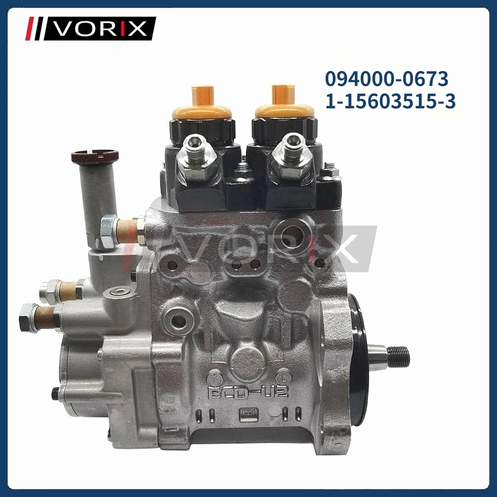 

094000-0673 0940000673 1-15603515-3 Diesel Fuel Injection Pump for ISUZU 6WG1