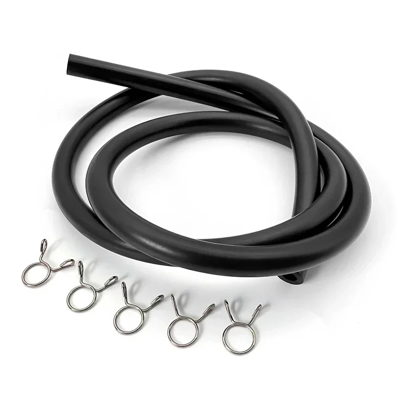 Gasöl-Kraftstoffschlauch, 5 mm x 8 mm, 50 cm/1 m/3 m, langlebiges Universal-Benzinrohr für Motorrad, Dirt Bike, ATV-Zubehör