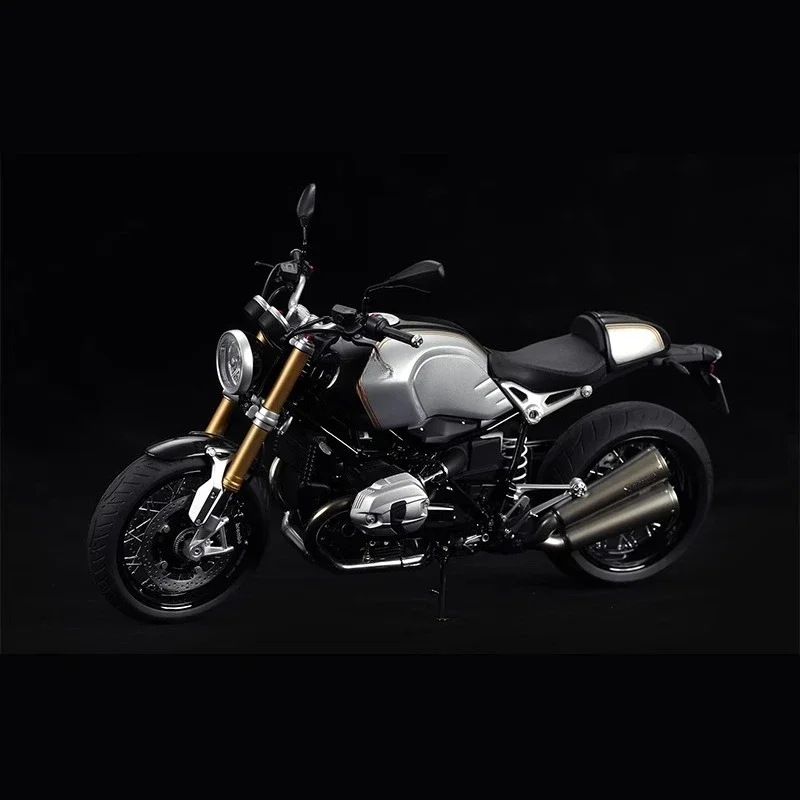 MENG MT-003 motocicleta nineT, edición Regular (no prepintado) Kit de modelo a escala ensamblado 1/9, juguete DIY, coleccionar regalos de cumpleaños