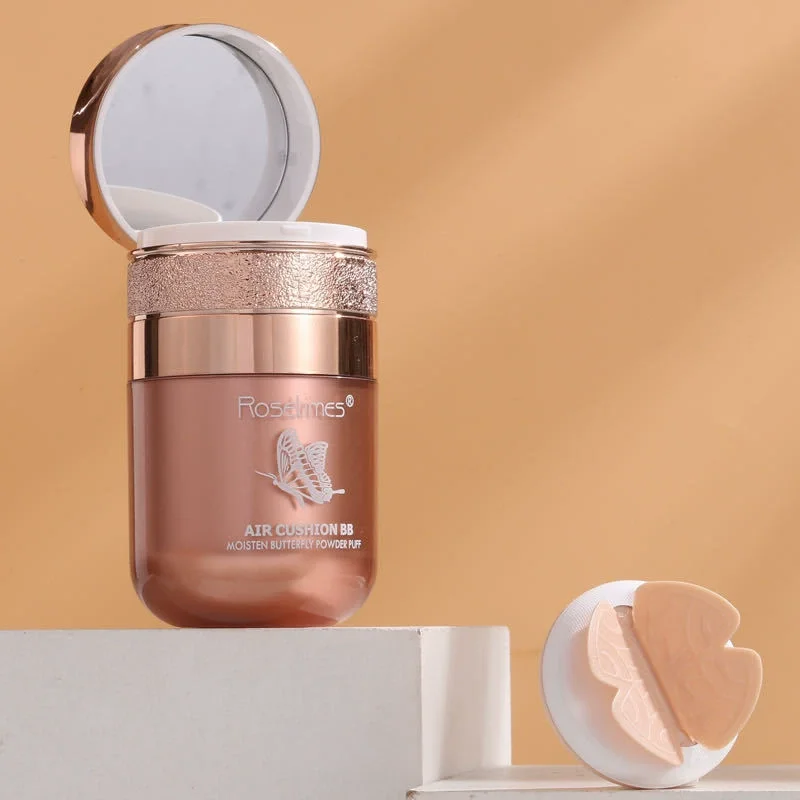 Rosetimes Waterlight Butterfly Powder Puff Air Cushion BB Cream консилер увлажняющий и осветляющий тон кожи