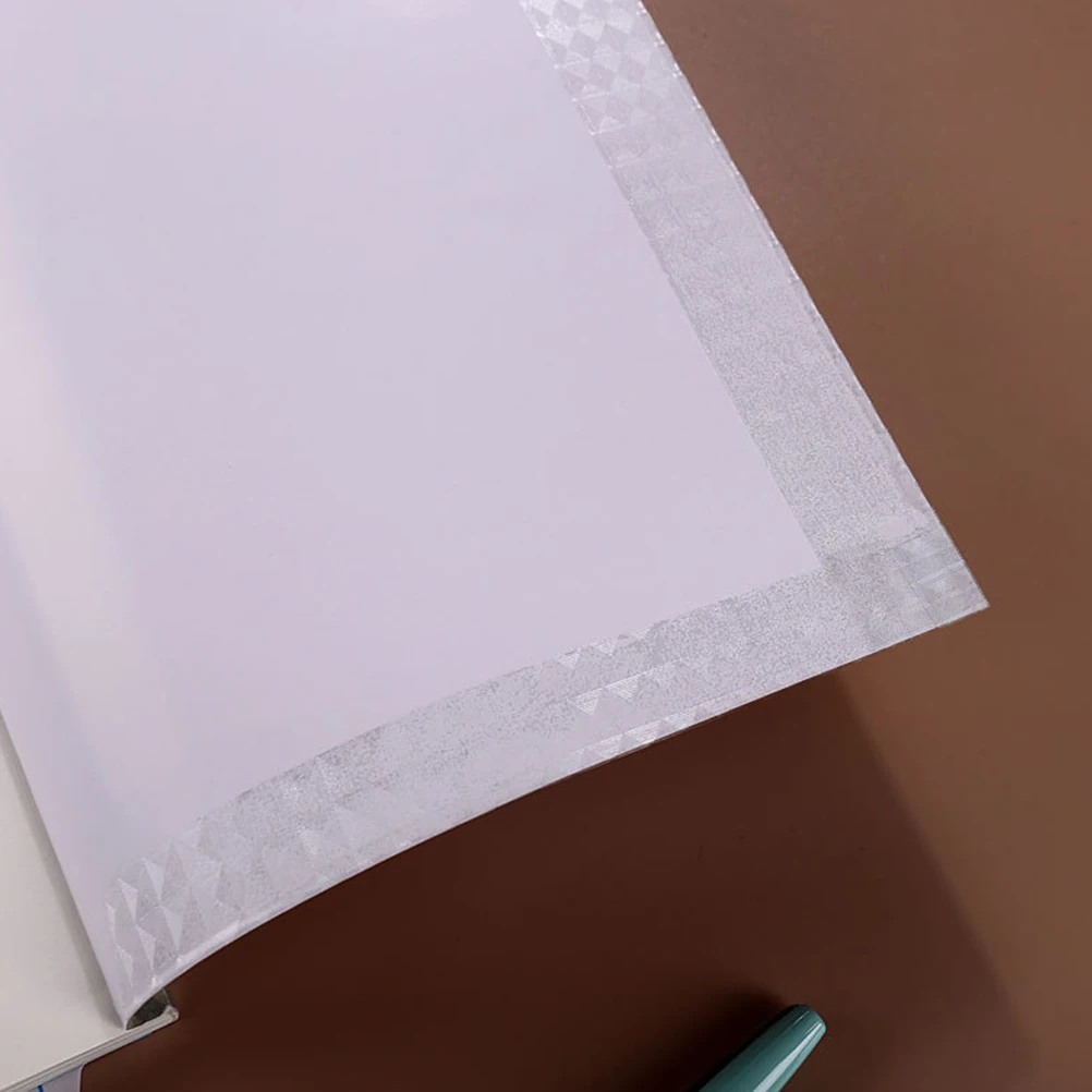 16 pezzi Copertine protettive per libri Pellicole per libri di testo autoadesive antipolvere impermeabili in plastica satinata per studenti Copertura antirughe