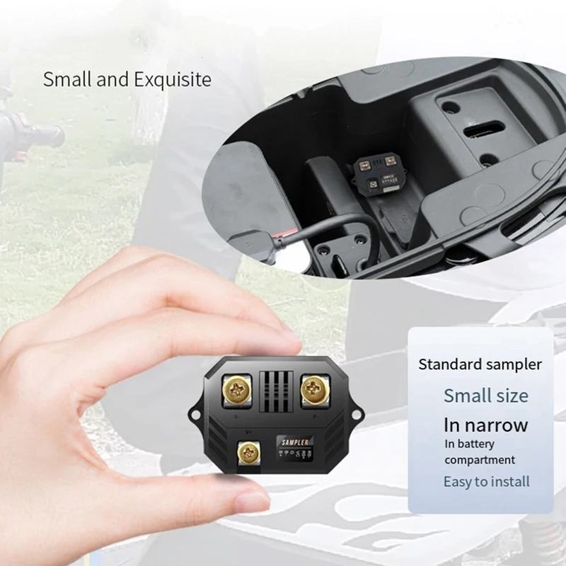 

A78U-BL140F Coulometer Power Meter DC10-100V 0-400A Waterproof Battery Meter For Rvs Yachts Dedicated Energy Storage