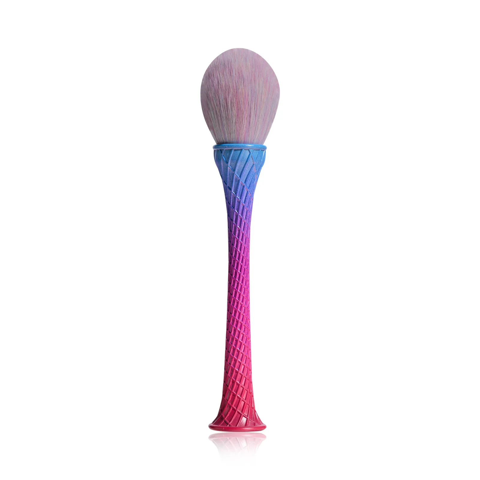 Pennello per fard da 1 pezzo Pennello per trucco, Pennello per trucco sfumato in seta monocolore Pennelli per trucco contorno viso Morbido nylon soffice