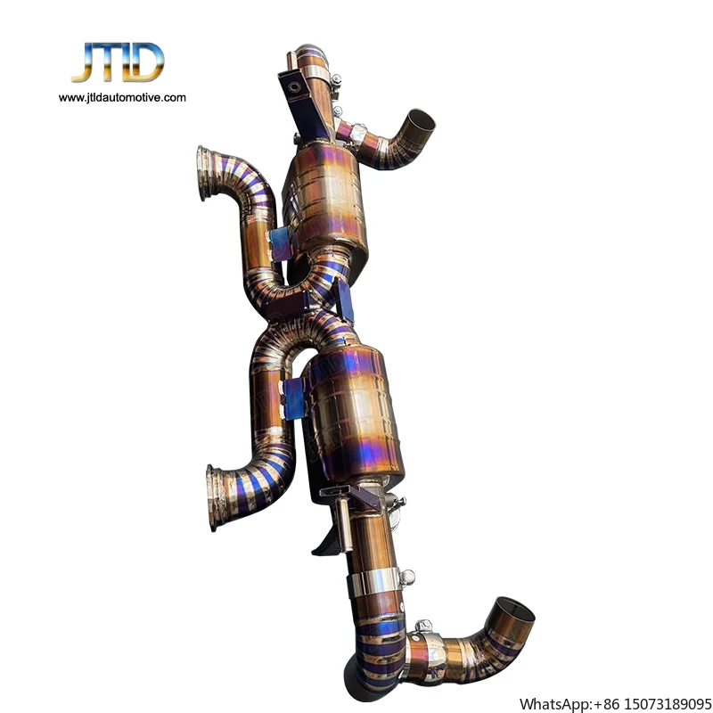 

High Quality Titanium Exhaust System Valvetronic Exhaust for R8 V10
