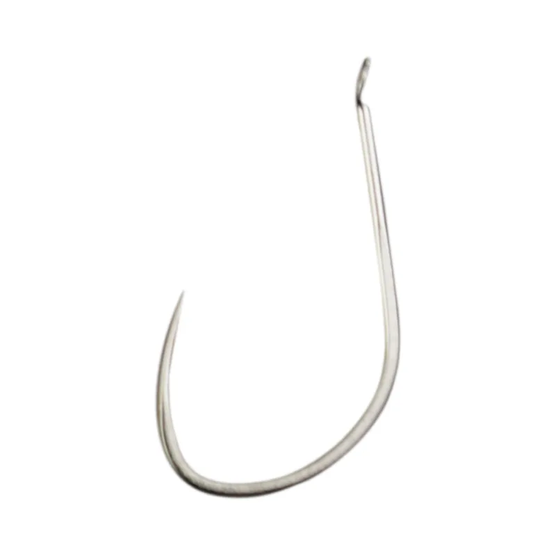 Fishing hook bulk without barbs new improved crucian carp black pit slip fish Aji angle hook