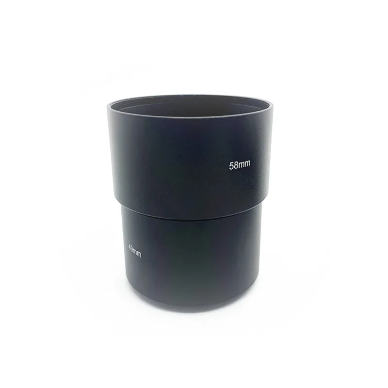 10 PCS 37/39/40.5/43/46/49/52/55/58/62/67/72/82mm Metal LENS HOOD for Canon for Nikon Camera Accessories Universal Sunshade