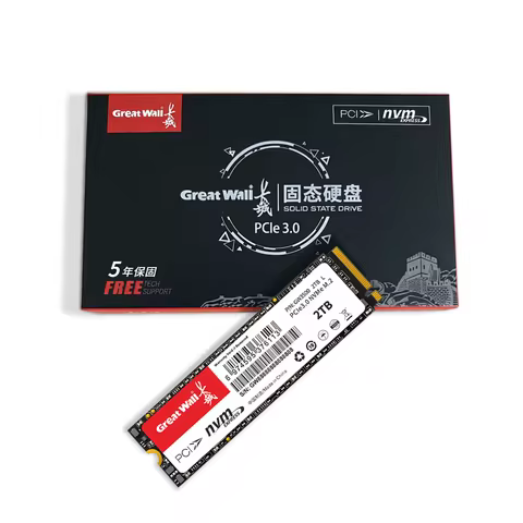 Great Wall M2 NVME SSD High Speed 3500 Mbps Solid State Drive for Notebook Desktop 256GB 512GB 1TB 2TB M.2 PCIe 3.0