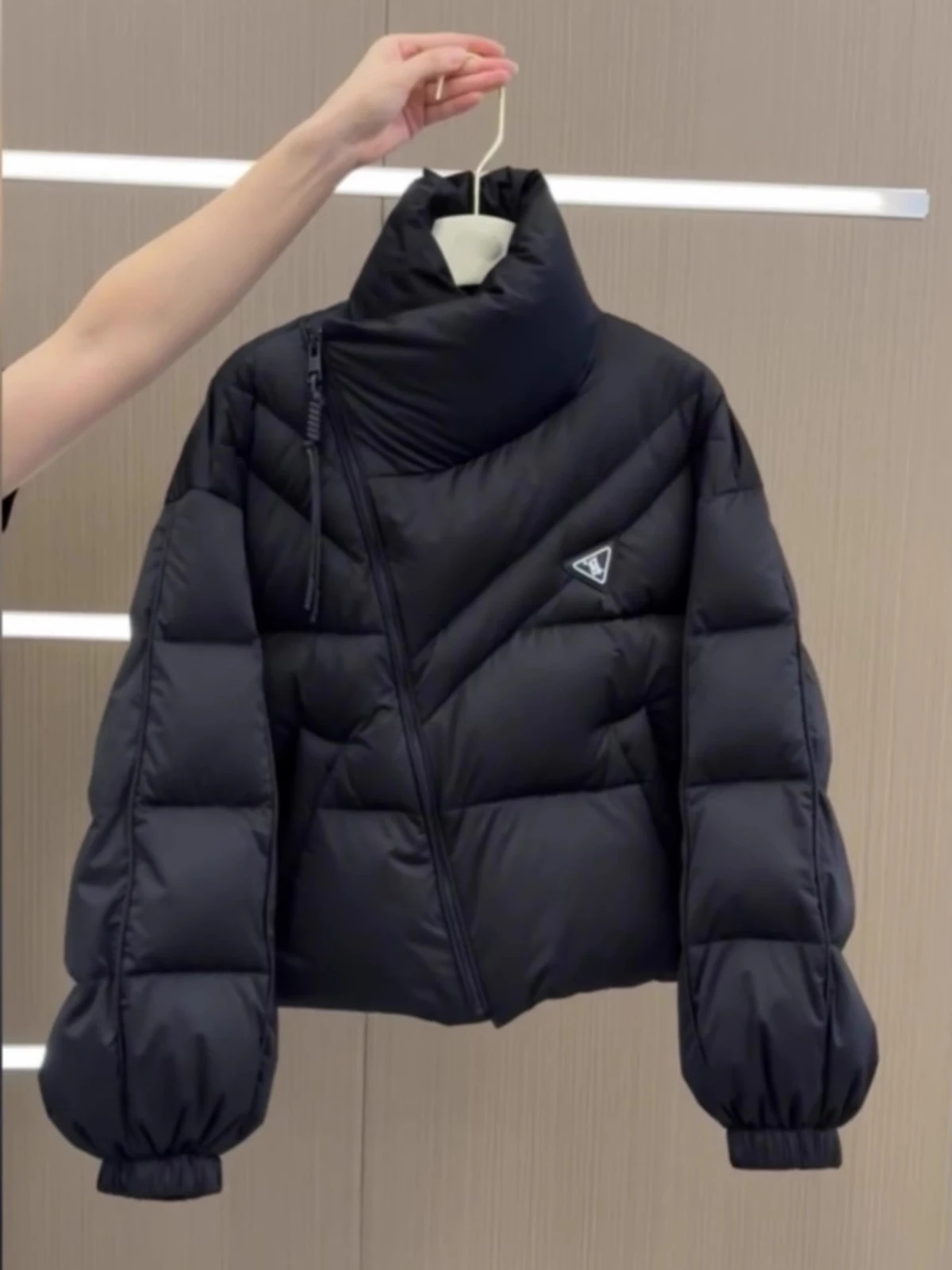 

Повседневная женская зимняя куртка свободного кроя в корейском стиле с воротником-стойкой, утепленная хлопком, для повседневной носки