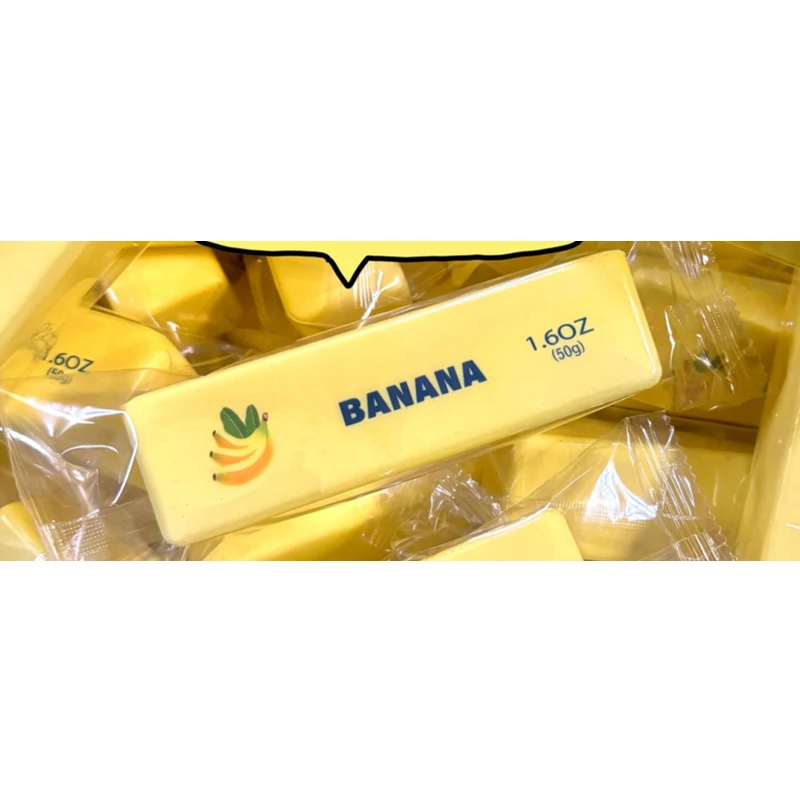 Erdbeer-Butter Squishy Super Weiches Lebensmittel-Squishy-Spielzeug Stressabbau Feuchtigkeitsspendendes Quetsch-Fidget-Spielzeug Butter-Stick Schokoladen-Squishy-Spielzeug