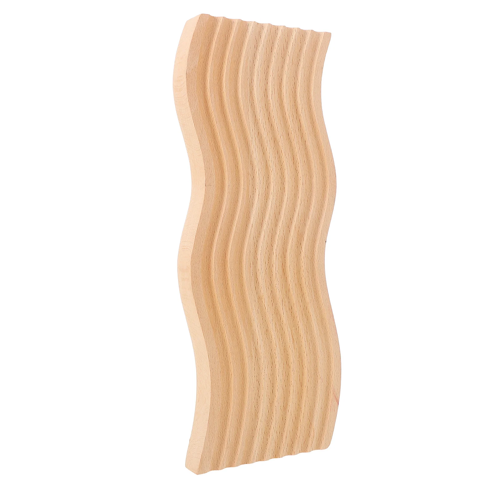 

Wooden Tray Waved Serving Plate For Snack Fruit Bread Dessert Home Hotel Restaurant Cafe Decorative Food Storage Tray