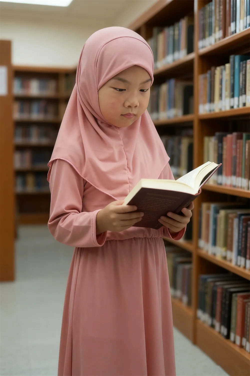 

Eid Khimar Jalabiya Djellaba Scarf Hijab Dress for Kids Girls Prayer Garment Muslim Abaya Dubai Kaftan Islam Clothing Burqa Robe