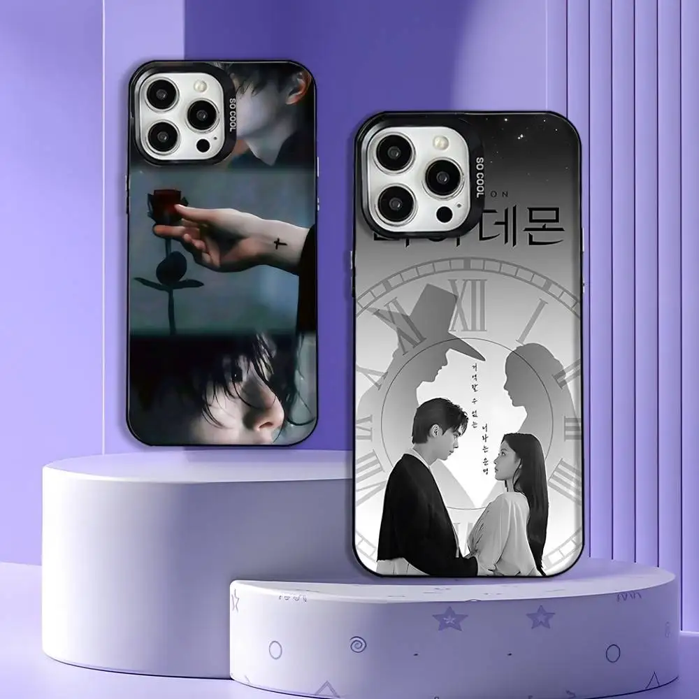

My D-Demon Kdrama Phone Case For iPhone 17,16,15,14,13,12,11,Pro,Max,Plus,E,Air,Mini Black Tpu Cover