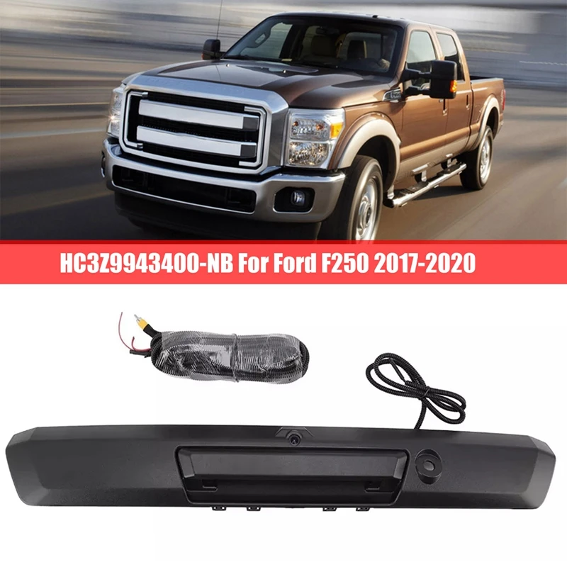 

HC3Z9943400-NB Tailgate Handle Camera Reversing Camera Rear View Camera Car For Ford F250 2017-2020