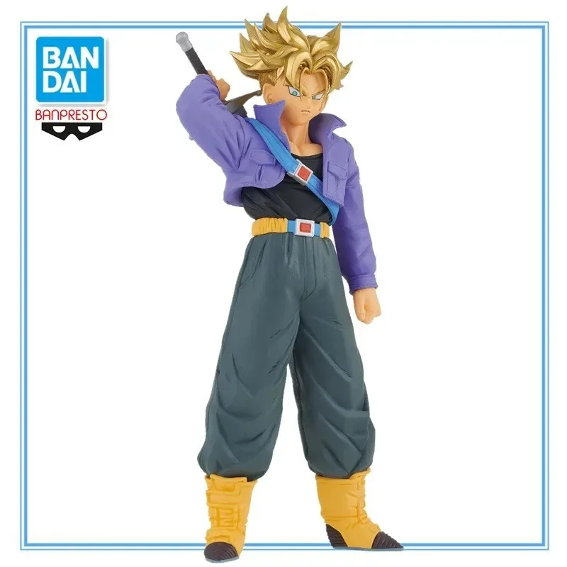 

In Stock Original Bandai Dragon Ball Z Blood of Saiyans Super Saiya Trunks Torankusu Anime Figure Action Model Collectible Toy