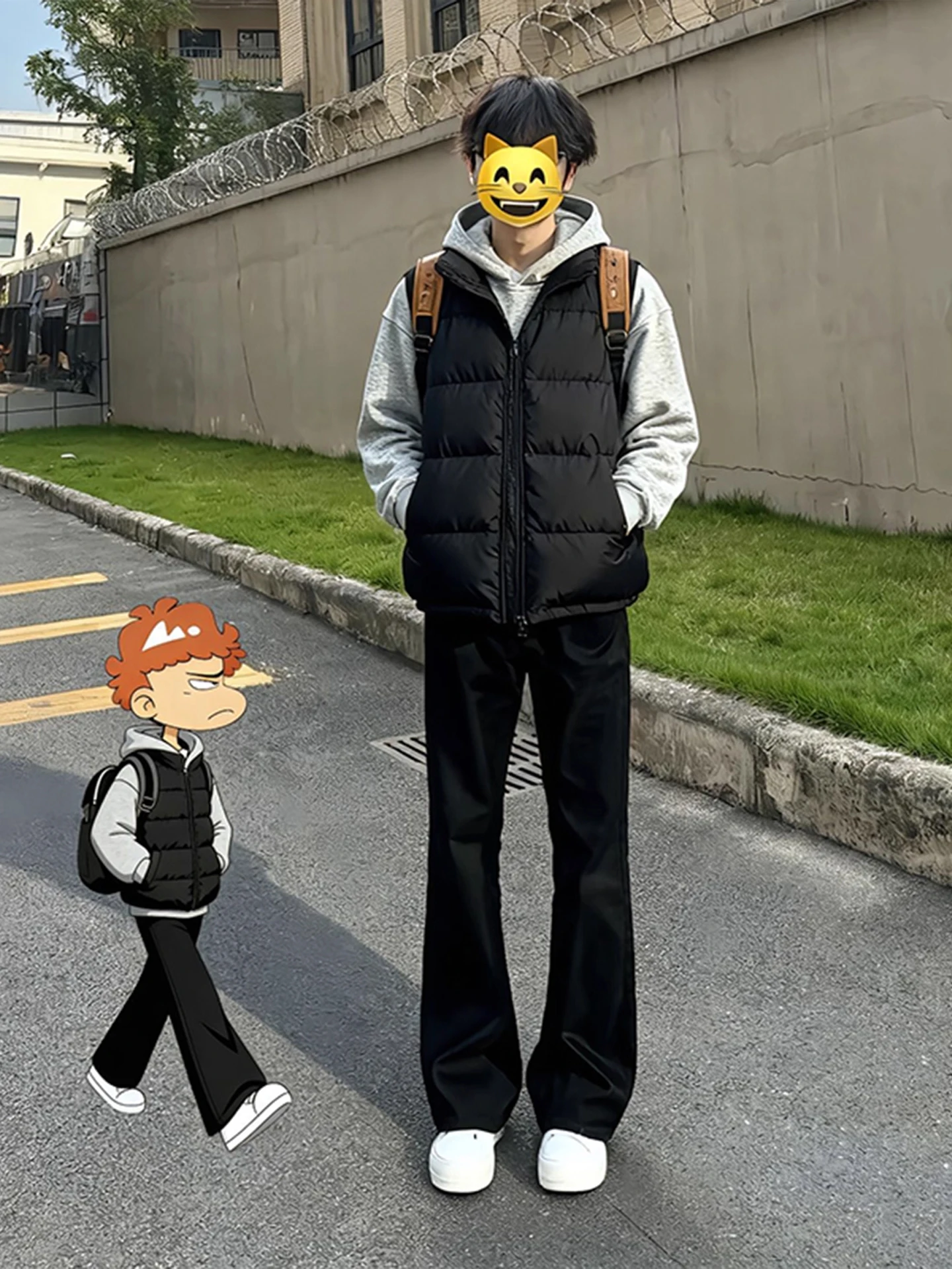 Cleanfit الرجال سليم صالح مستقيم الساق الجينز شارع العليا فيبي Bootcut الدنيم السراويل منتصف الخصر سستة إغلاق لون نقي جينز غير رسمي #3