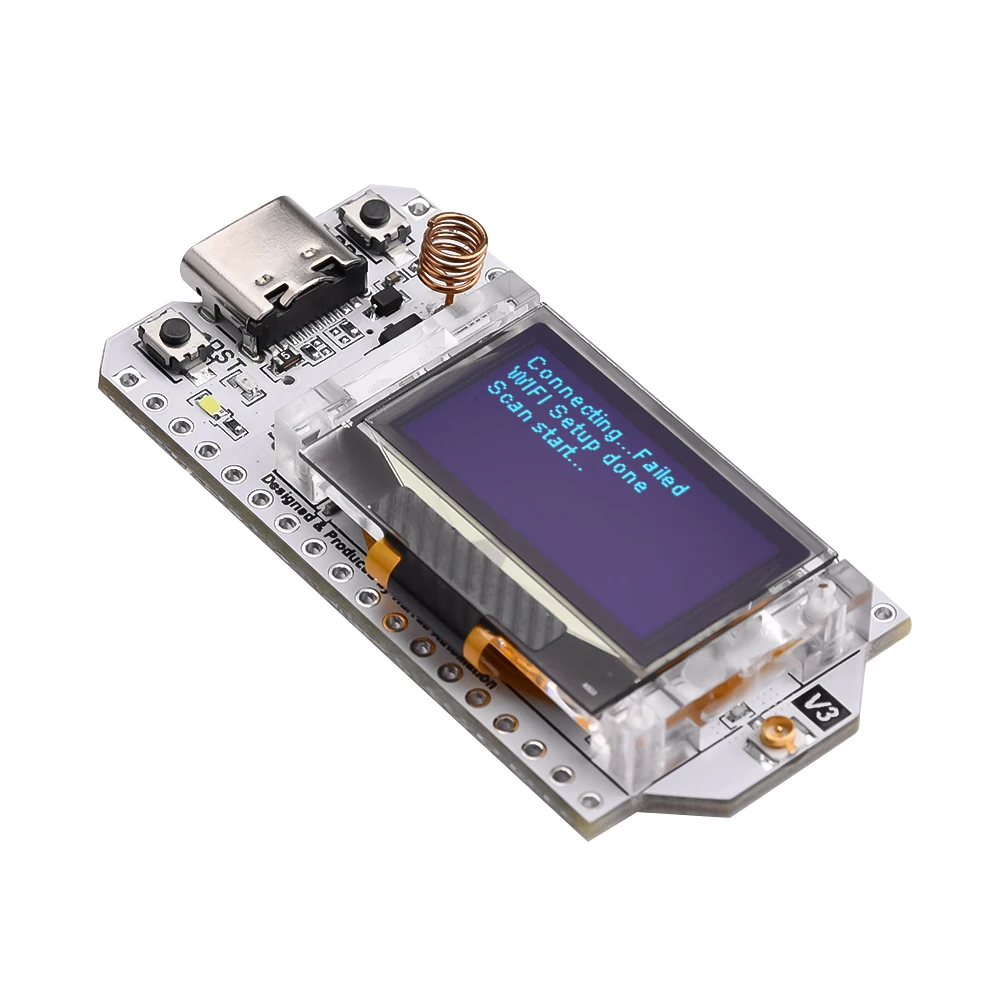 TYPE C ESP32-S3FN8 LoRa V3 Development Board 863MHz 928MHz SX1262 0.96 Inch OLED Display BT+WIFI Lora Kit for Arduino