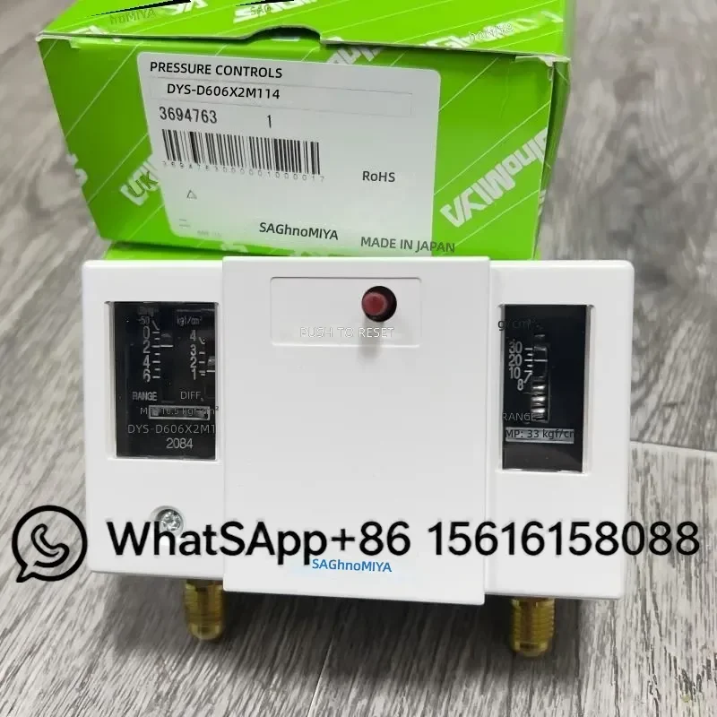 Original Saglnomlya Lugong Pressure Controller Switch DYS-D306 D606X2MM Air Conditioner Pressure Control