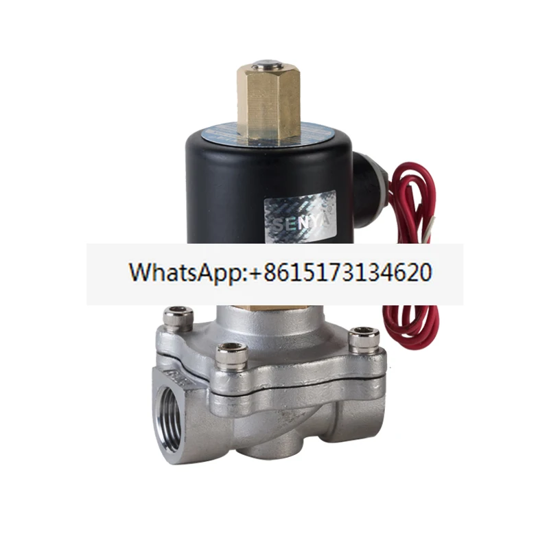 

304 stainless steel normally open solenoid valve