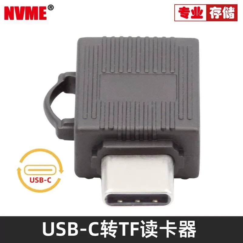 USB 3.1 Type C to TF Card Reader for iPhone 15 Multifunctional Alloy OTG Adapter Mobile Phone Computer SD MicroSD Memory Card