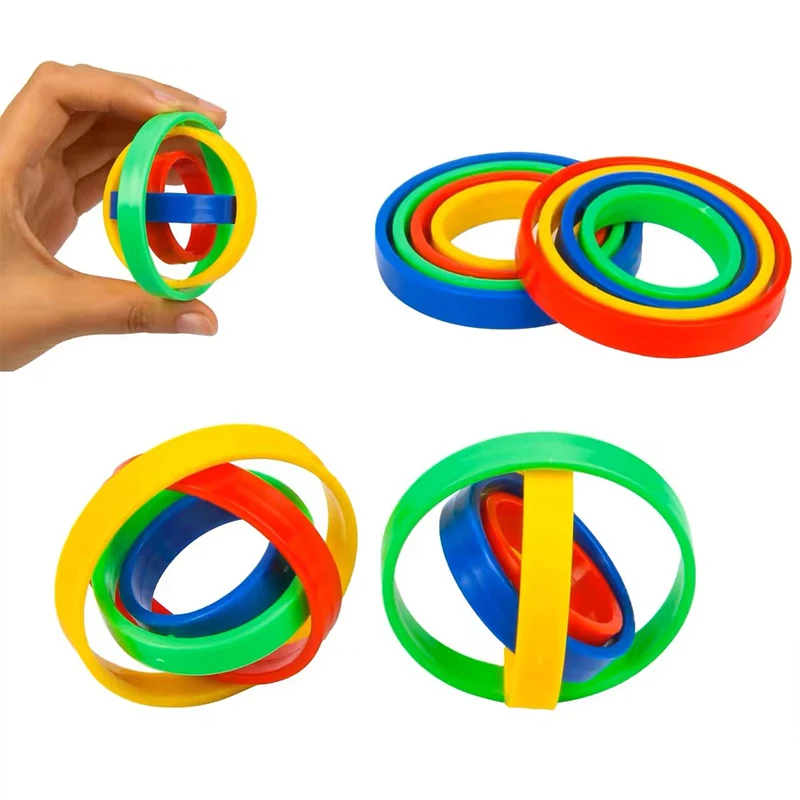 

Infinite Flip Fidget Finger Gyro Stress Relief Toys For Kids Anxiety ADHD Autism Juguetes Sensorial Para Niños Con Autismo