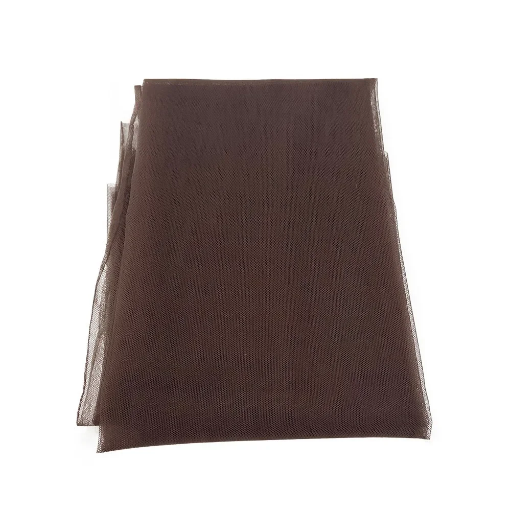 5 peças peruca capuz material de malha peruca tecida à mão especial