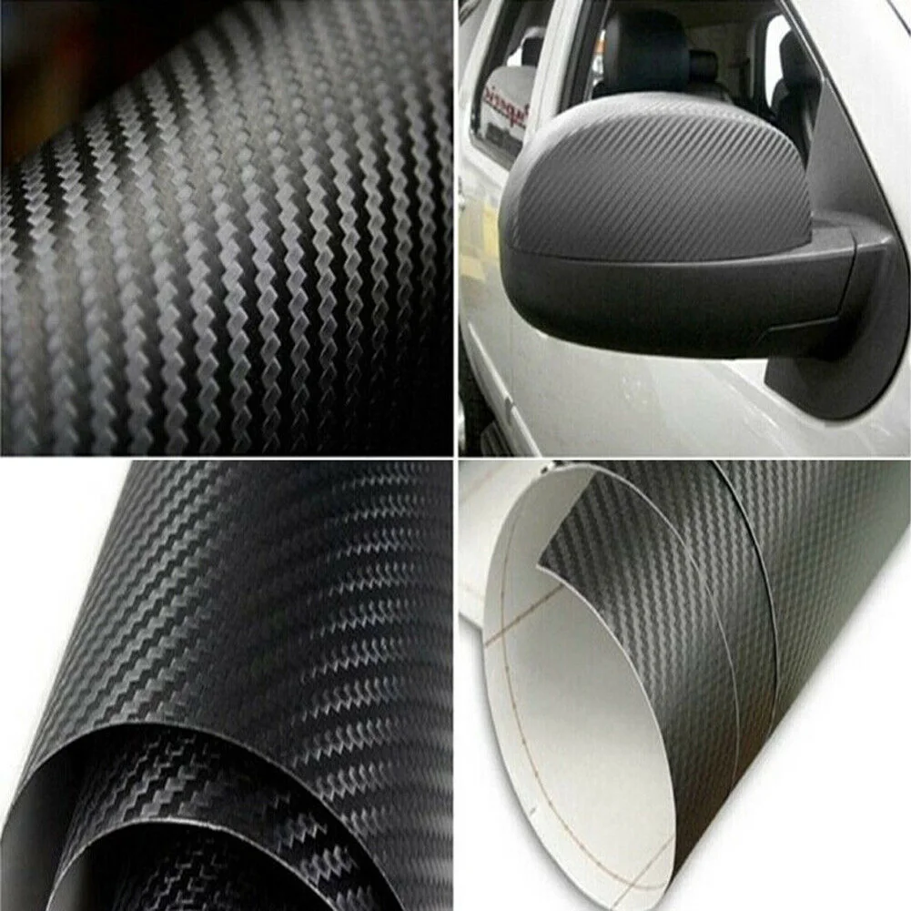 Auto Parts Accessories Dashboard Trim Panel Roll Decal Wrap Sticker Car Interior 100cm X 40cm 1pce High Quality