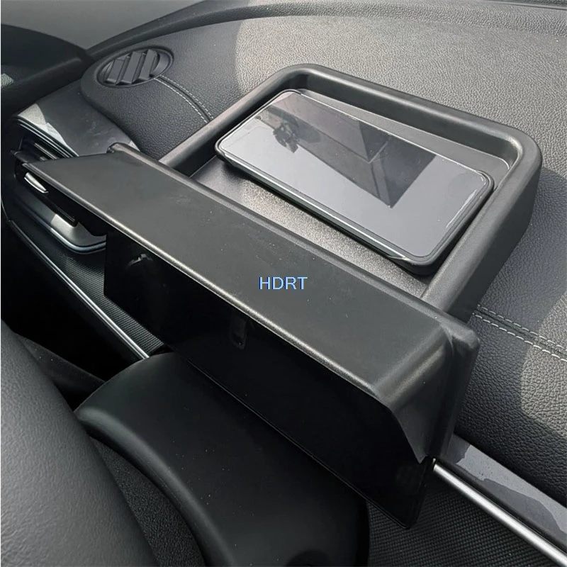 For BYD King/Seal 5/Chazor/Destroyer 05/Chaser 05 2022-2024 Car Dashboard Screen Rear Storage Box Organizer Cover Accessories