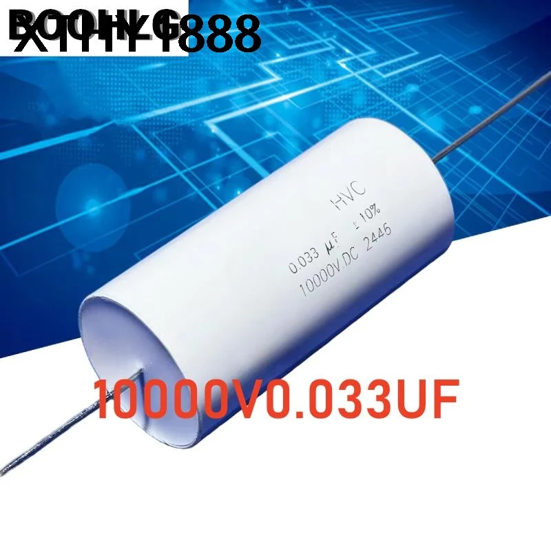 

1 шт. 0.033 мкФ 10000 В 33 нФ 10000 В пост. тока 4000 В перем. тока Высоковольтный пленочный конденсатор 333K 10 кВ