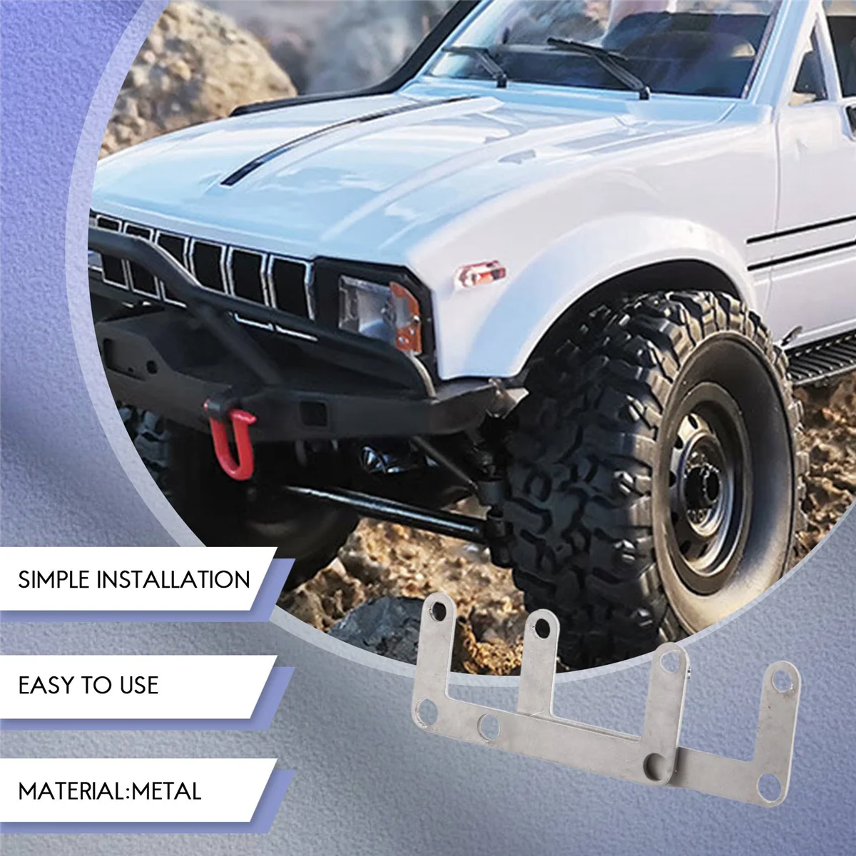 ГОРЯЧИЙ 2-скоростной металлический повышающий кронштейн коробки передач, подъемный кронштейн для MN D90 D99S MN99S WPL C24 B24, детали для обновления радиоуправляемого автомобиля