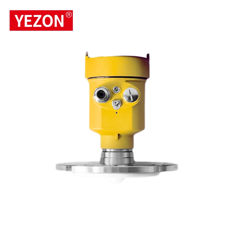 PY242 High Temperature 80GHz Radar Level Meter 250C Heat-Resistant Liquid Sensor Gauge for Steam Level Measuring Instrument