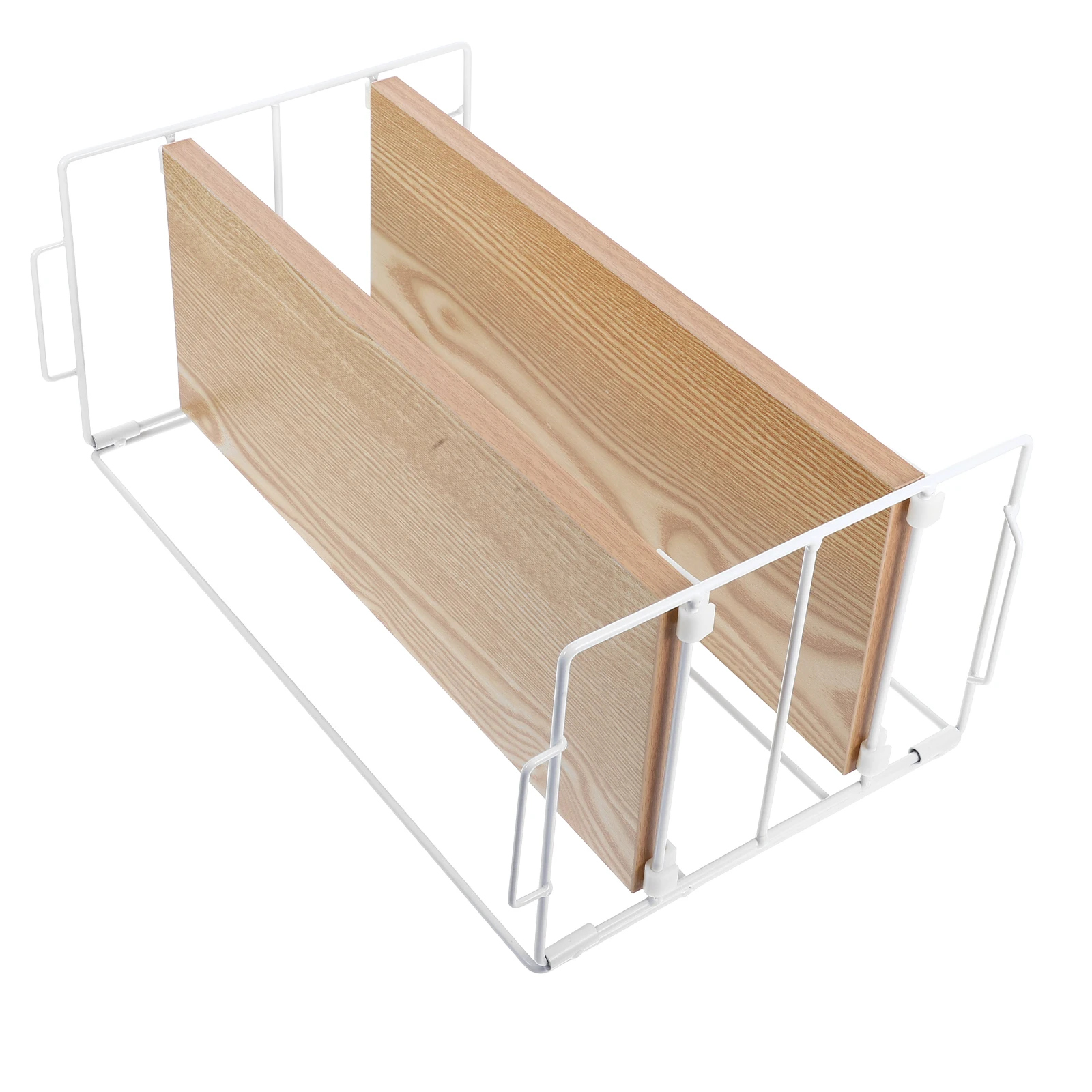 

Double Tier Bookshelf Storage Rack Wooden Metal Frame Desk ganizer 2 tier Makeup Holder Perfume Tray Bedroom Bathroom Shelving