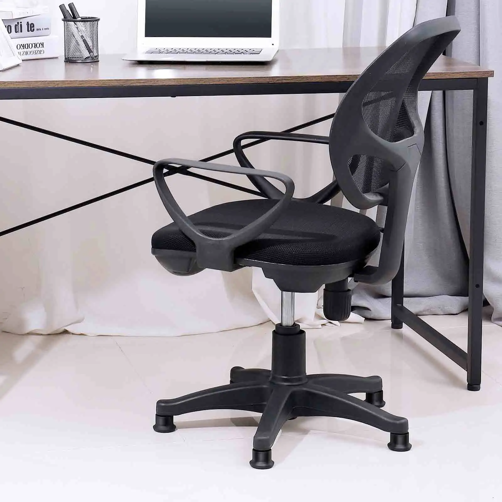 

5Pcs Chair Caster Glides Stationary Foot Pads Convert Office Chair Wheels Stopper Fixed Height Reduce Noise Scratch